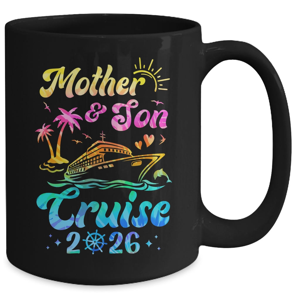 Mother Son Cruise 2026 Family Mom Son Matching Vacation Trip Mug | siriusteestore