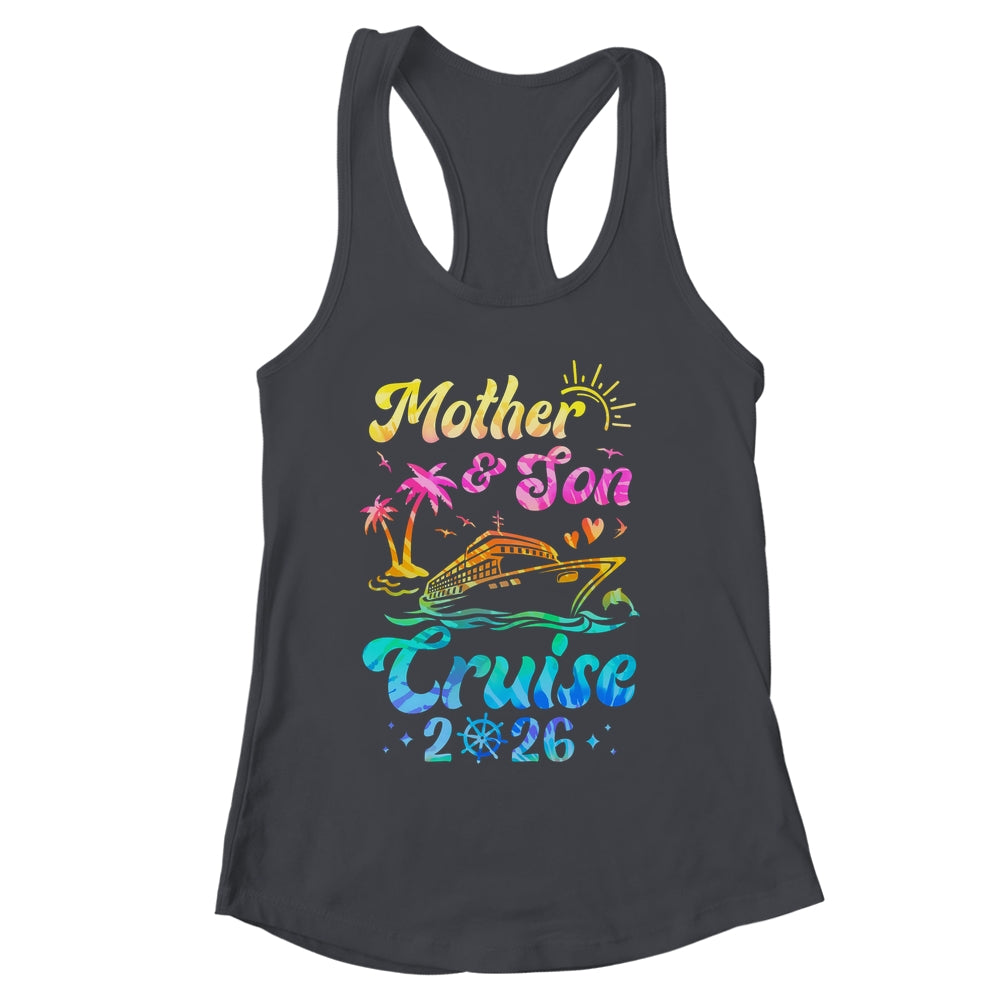 Mother Son Cruise 2026 Family Mom Son Matching Vacation Trip Shirt & Tank Top | siriusteestore