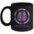 Motivational Words Floral Brain Ribbon Alzheimer's Awareness Mug | siriusteestore