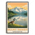 Mount Rainier Washington Vintage Travel Poster Nature Mountain Wall Art Landscape Prints Picture For Home Room Living Room Office Bedroom Aesthetic Decor Unframed | siriusteestore