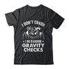 Mountain Bike I Don't Crash Do Random Gravity Checks Funny Shirt & Hoodie | siriusteestore