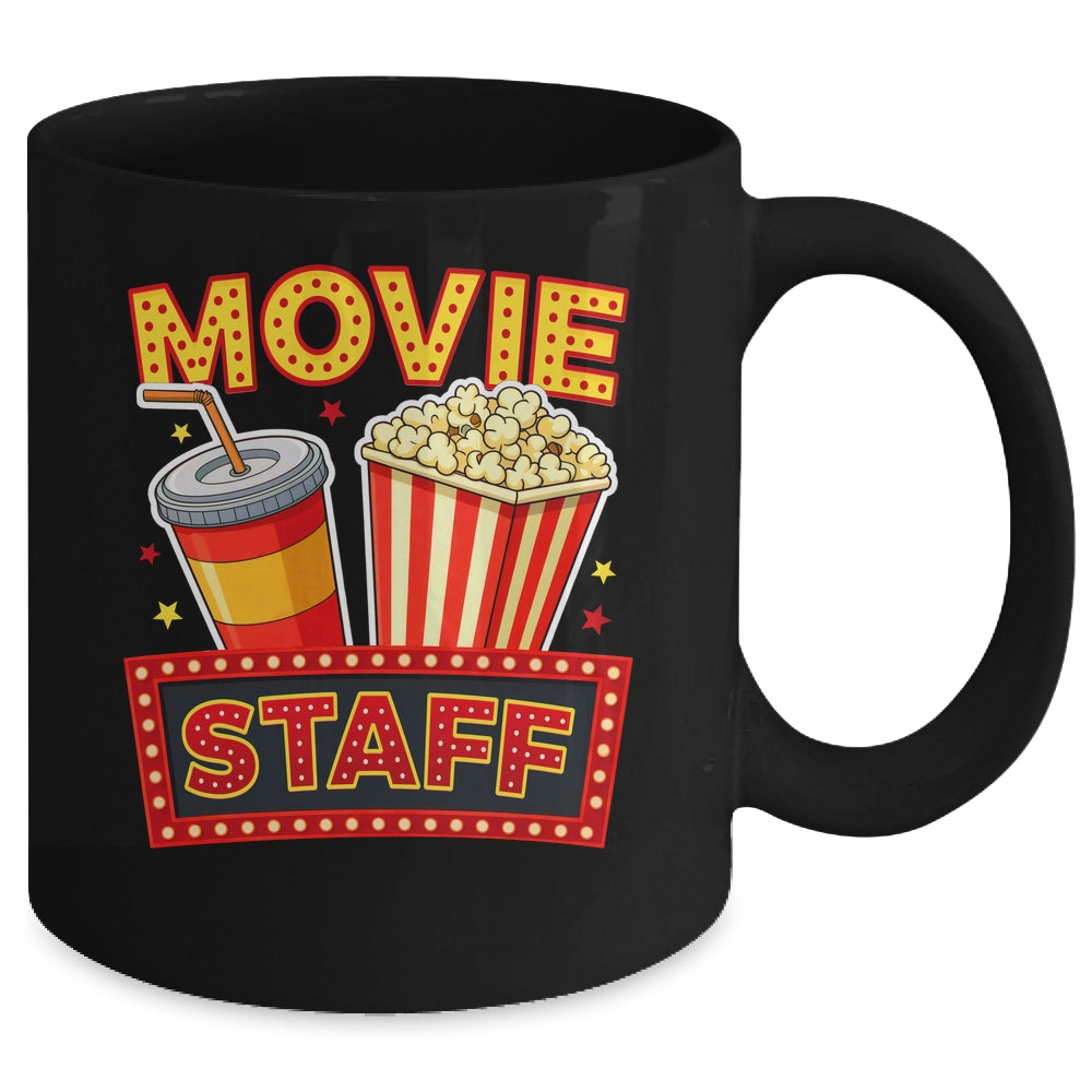 Movie Staff Party Night Behind The Scene Awesomeness Popcorn Mug | siriusteestore