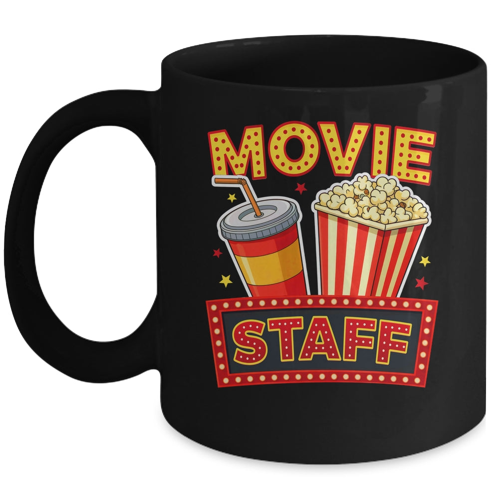 Movie Staff Party Night Behind The Scene Awesomeness Popcorn Mug | siriusteestore