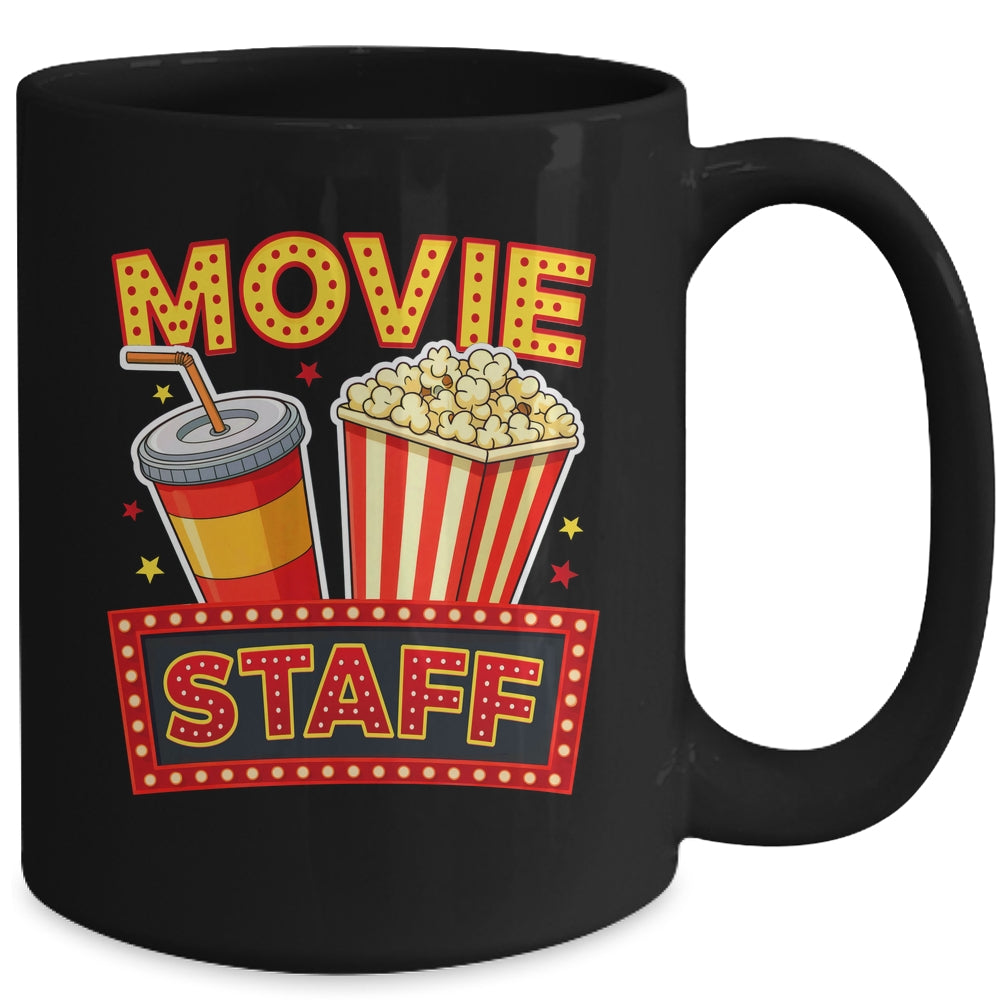 Movie Staff Party Night Behind The Scene Awesomeness Popcorn Mug | siriusteestore