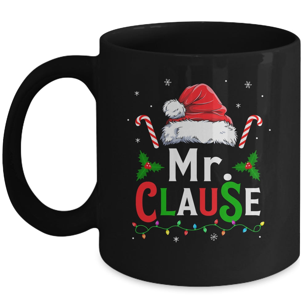 Mr And Mrs Claus Couples Matching Christmas Xmas Light Mug | siriusteestore