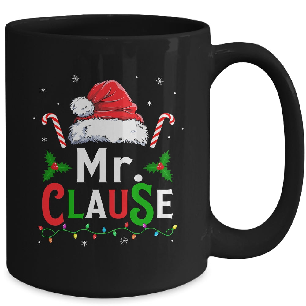 Mr And Mrs Claus Couples Matching Christmas Xmas Light Mug | siriusteestore