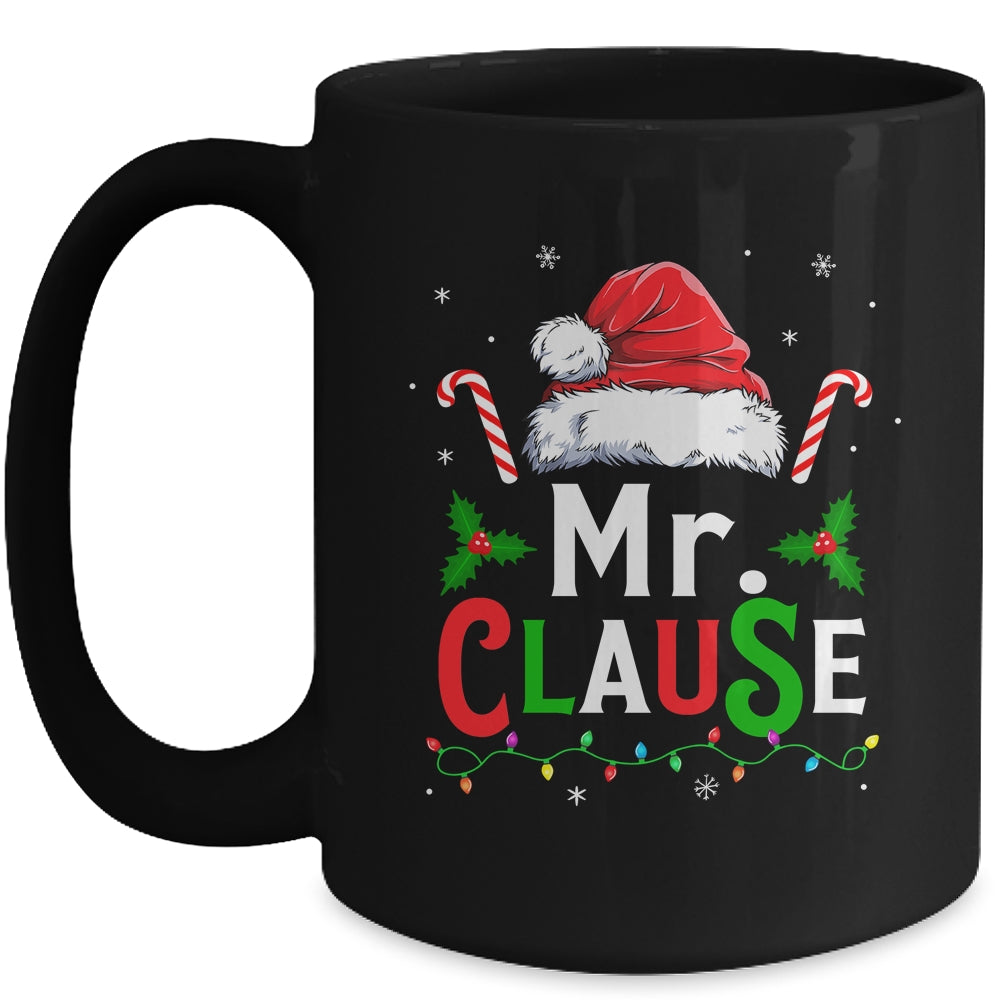 Mr And Mrs Claus Couples Matching Christmas Xmas Light Mug | siriusteestore