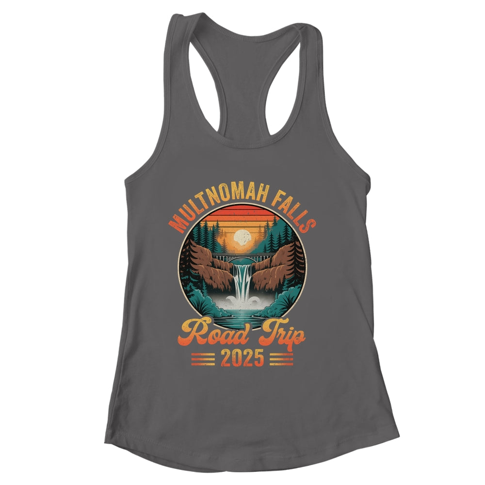 Multnomah Falls Road Trip 2025 Summer Vacation Family Matching Shirt & Tank Top | siriusteestore