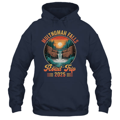 Multnomah Falls Road Trip 2025 Summer Vacation Family Matching Shirt & Tank Top | siriusteestore