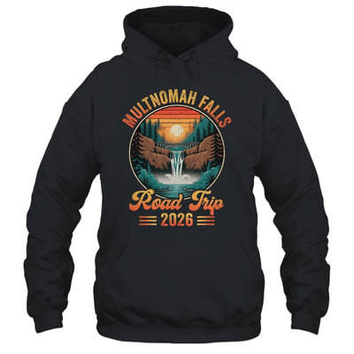 Multnomah Falls Road Trip 2026 Summer Vacation Family Matching Shirt & Tank Top | siriusteestore