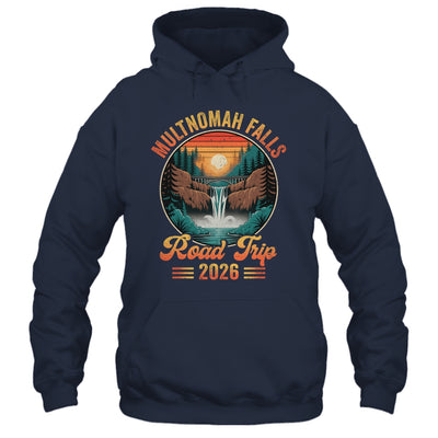 Multnomah Falls Road Trip 2026 Summer Vacation Family Matching Shirt & Tank Top | siriusteestore