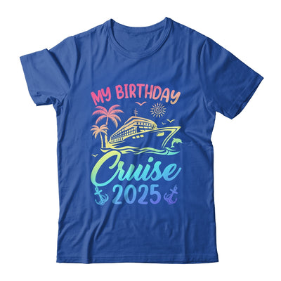 My Birthday Cruise 2025 Party Cruise Birthday Vacation Shirt & Tank Top | siriusteestore
