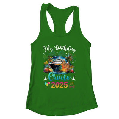 My Birthday Cruise 2025 Vacation Men Women Birthday Trip Shirt & Tank Top | siriusteestore