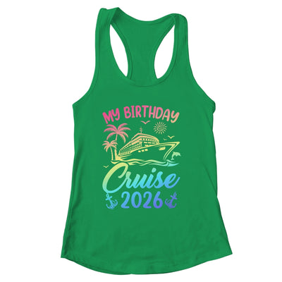 My Birthday Cruise 2026 Party Cruise Birthday Vacation Shirt & Tank Top | siriusteestore