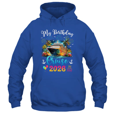 My Birthday Cruise 2026 Vacation Men Women Birthday Trip Shirt & Tank Top | siriusteestore