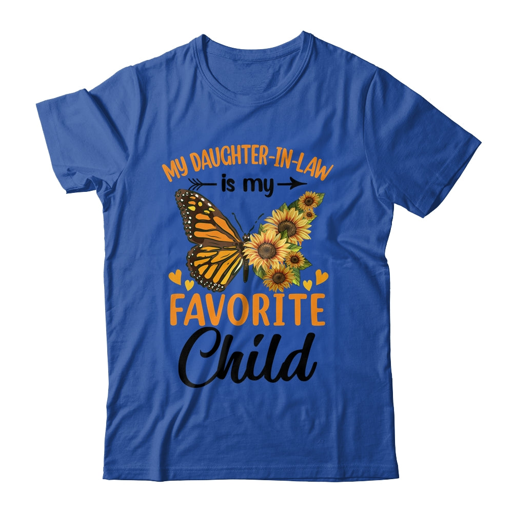 My Daughter In Law Is My Favorite Child Family Butterfly Shirt & Tank Top | siriusteestore