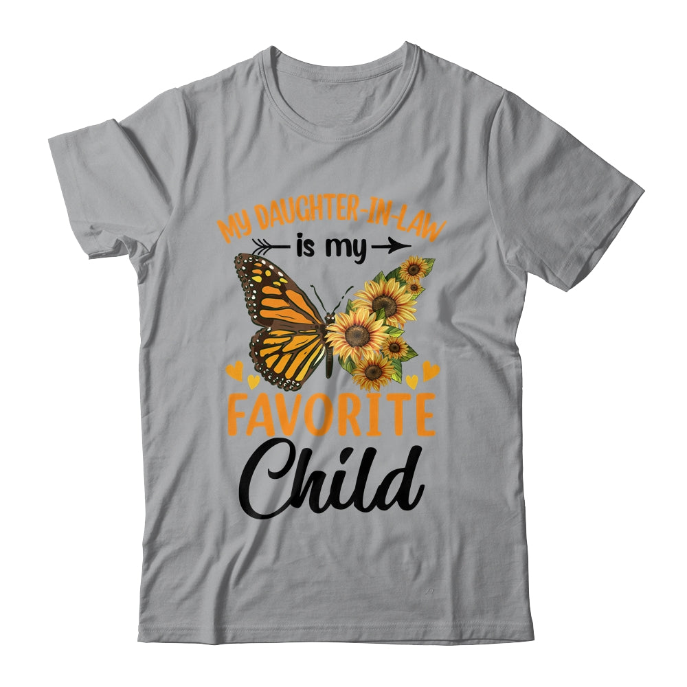 My Daughter In Law Is My Favorite Child Family Butterfly Shirt & Tank Top | siriusteestore