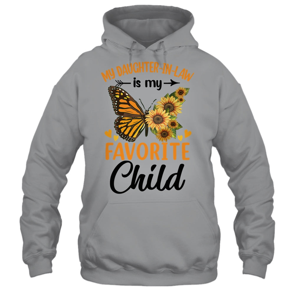 My Daughter In Law Is My Favorite Child Family Butterfly Shirt & Tank Top | siriusteestore