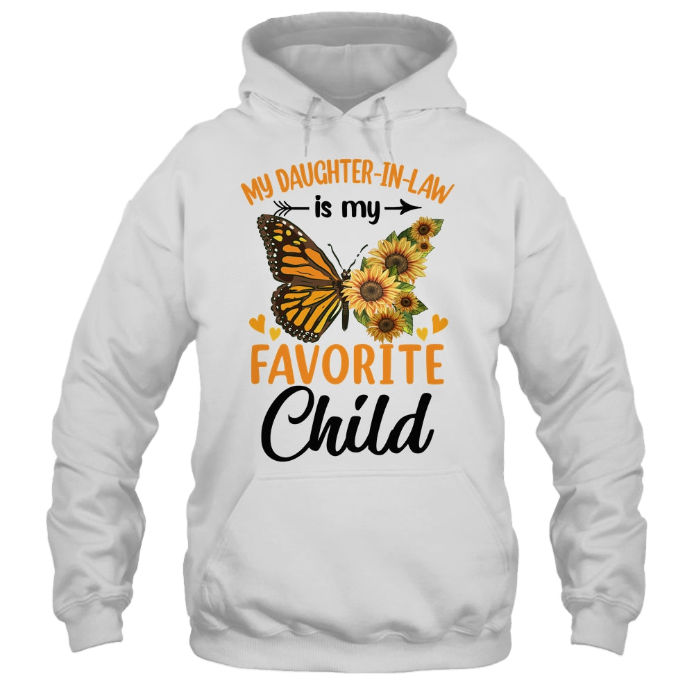 My Daughter In Law Is My Favorite Child Family Butterfly Shirt & Tank Top | siriusteestore