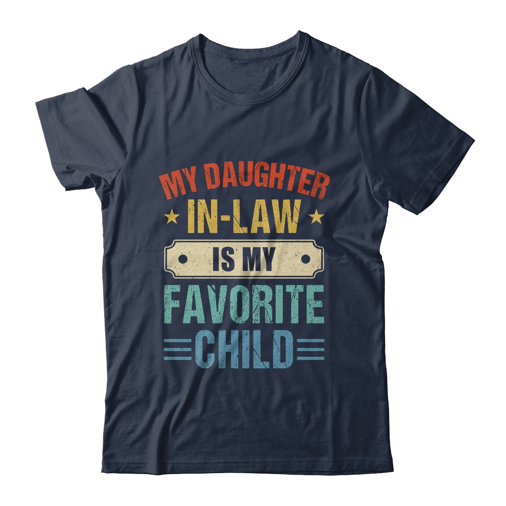 My Daughter In Law Is My Favorite Child Funny Family Shirt & Tank Top | siriusteestore