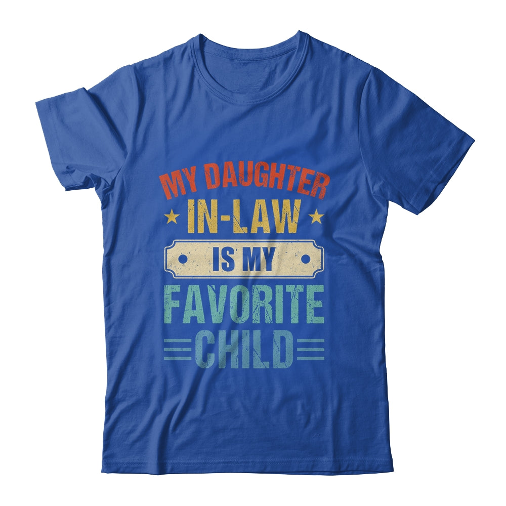 My Daughter In Law Is My Favorite Child Funny Family Shirt & Tank Top | siriusteestore