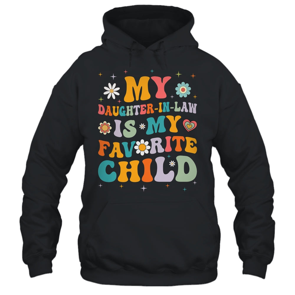 My Daughter In Law Is My Favorite Child Funny Family Groovy Shirt & Tank Top | siriusteestore