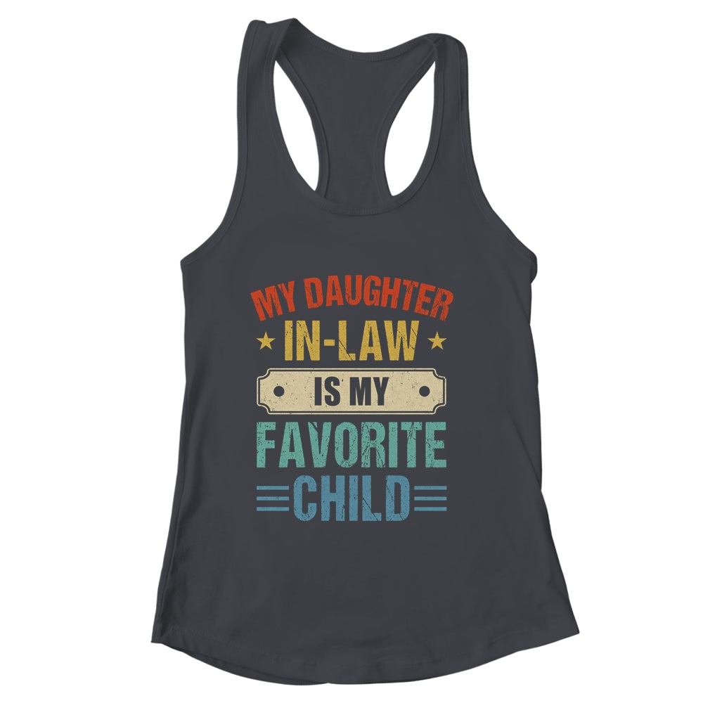 My Daughter In Law Is My Favorite Child Funny Family Shirt & Tank Top | siriusteestore