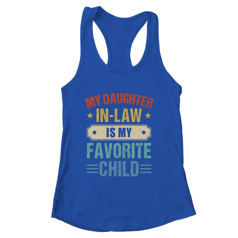 My Daughter In Law Is My Favorite Child Funny Family Shirt & Tank Top | siriusteestore