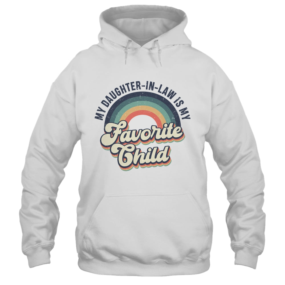 My Daughter In Law Is My Favorite Child Funny Family Retro Shirt & Tank Top | siriusteestore