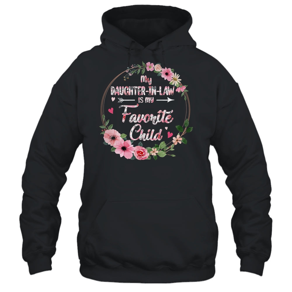 My Daughter In Law Is My Favorite Child Mother In Law Mothers Day Shirt & Tank Top | siriusteestore