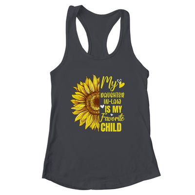 My Daughter In Law Is My Favorite Child Mother Sunflower Shirt & Tank Top | siriusteestore