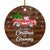 My First Christmas As Grammy Ornament 2024 New Grammy Decoration Christmas Tree Ornament | siriusteestore