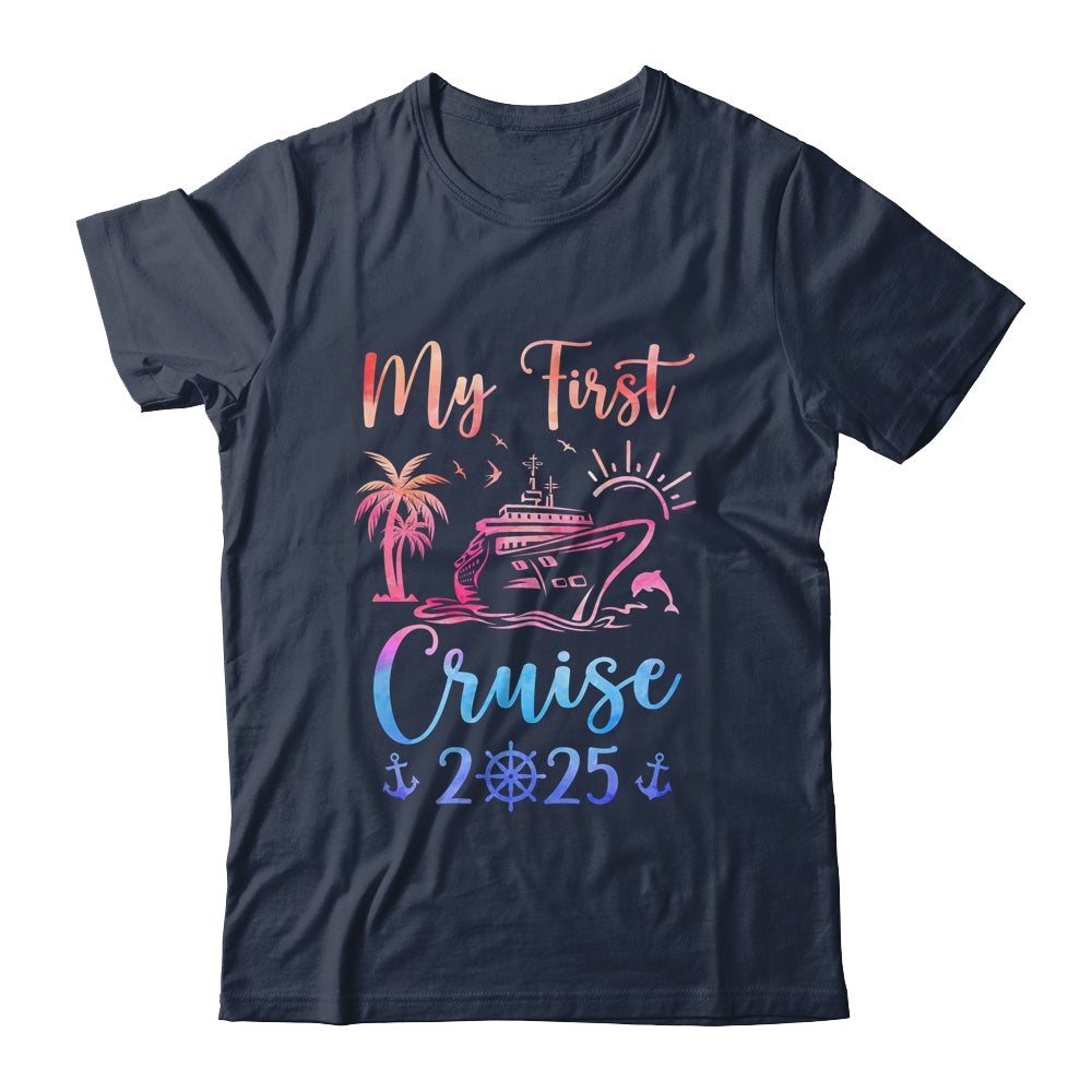 My First Cruise 2025 Family Vacation Ship Travel Cruising Shirt & Tank Top | siriusteestore