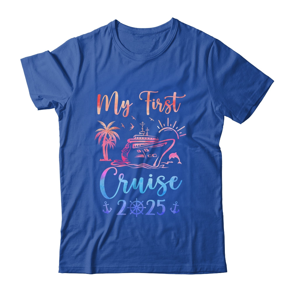 My First Cruise 2025 Family Vacation Ship Travel Cruising Shirt & Tank Top | siriusteestore