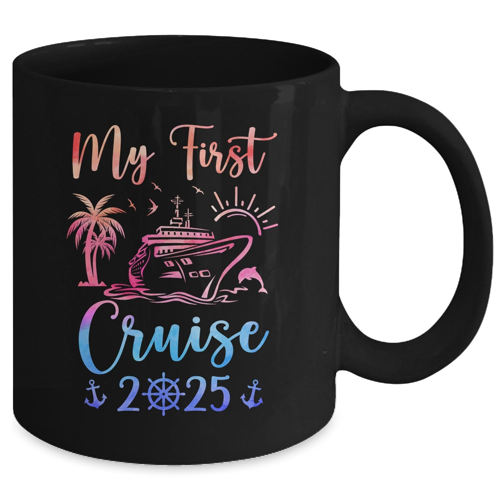 My First Cruise 2025 Family Vacation Ship Travel Cruising Mug | siriusteestore