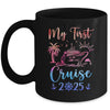 My First Cruise 2025 Family Vacation Ship Travel Cruising Mug | siriusteestore