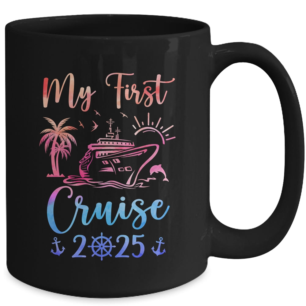 My First Cruise 2025 Family Vacation Ship Travel Cruising Mug | siriusteestore