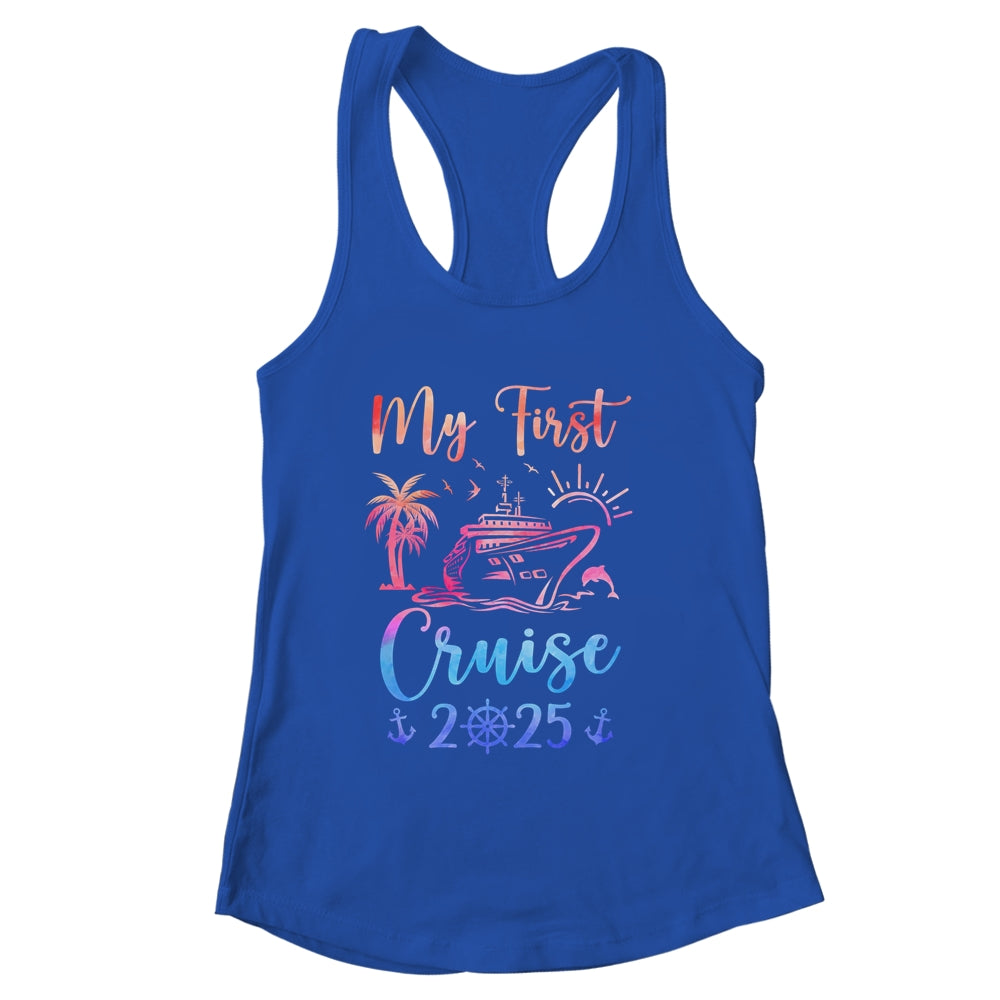 My First Cruise 2025 Family Vacation Ship Travel Cruising Shirt & Tank Top | siriusteestore