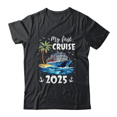 My First Cruise 2025 Funny First Time Cruise Vacation 2025 Shirt & Tank Top | siriusteestore