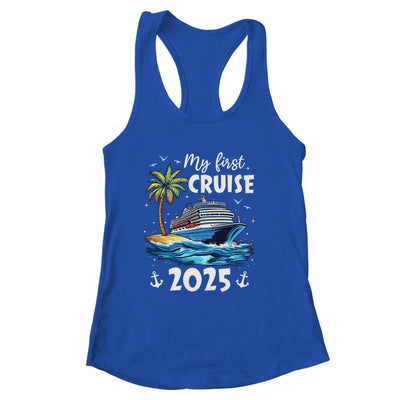 My First Cruise 2025 Funny First Time Cruise Vacation 2025 Shirt & Tank Top | siriusteestore