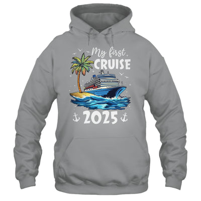 My First Cruise 2025 Funny First Time Cruise Vacation 2025 Shirt & Tank Top | siriusteestore