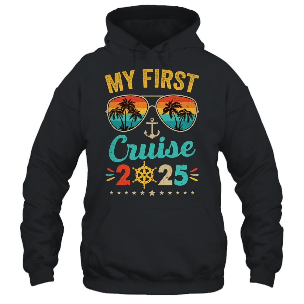 My First Cruise 2025 Tee Family Vacation Cruise Ship Travel Shirt & Tank Top | siriusteestore
