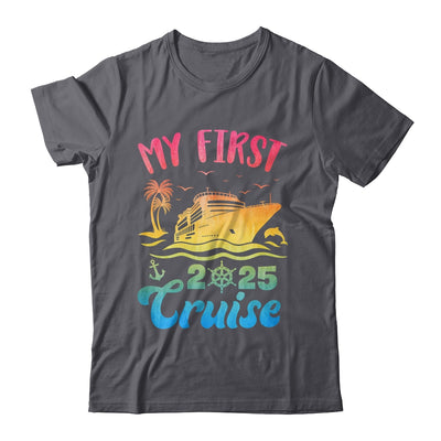 My First Cruise 2025 Vacation Matching Family Cruise Ship Shirt & Tank Top | siriusteestore