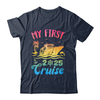 My First Cruise 2025 Vacation Matching Family Cruise Ship Shirt & Tank Top | siriusteestore