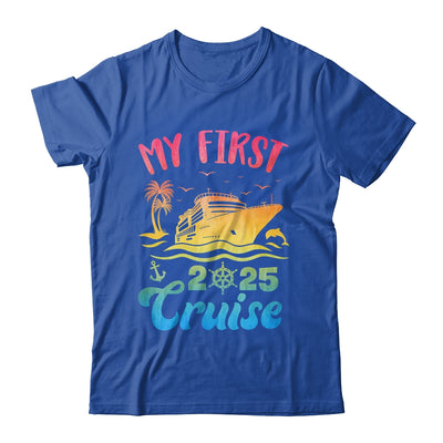 My First Cruise 2025 Vacation Matching Family Cruise Ship Shirt & Tank Top | siriusteestore
