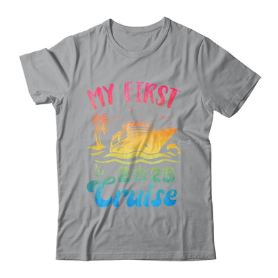 My First Cruise 2025 Vacation Matching Family Cruise Ship Shirt & Tank Top | siriusteestore