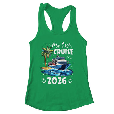 My First Cruise 2026 Funny First Time Cruise Vacation 2026 Shirt & Tank Top | siriusteestore