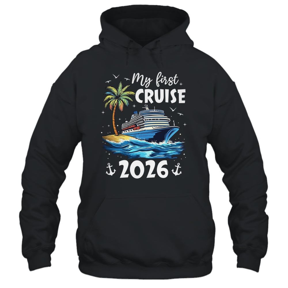 My First Cruise 2026 Funny First Time Cruise Vacation 2026 Shirt & Tank Top | siriusteestore