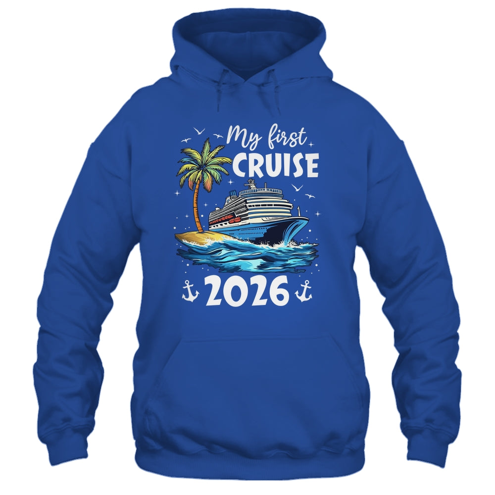 My First Cruise 2026 Funny First Time Cruise Vacation 2026 Shirt & Tank Top | siriusteestore