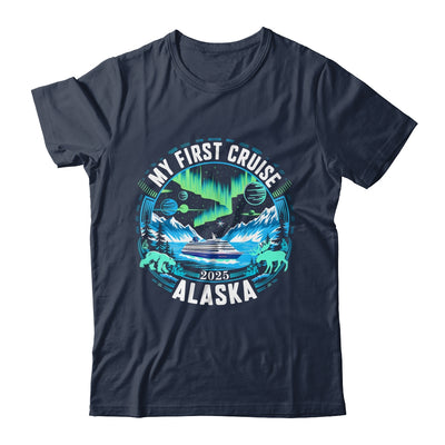 My First Cruise Alaska 2025 Northern Lights Cruisin Alaska Shirt & Hoodie | siriusteestore